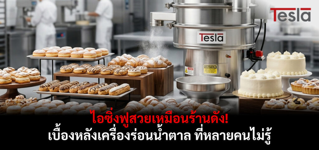 เบเกอรี่โรยด้วยน้ำตาลไอซิ่ง