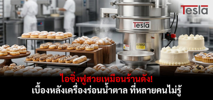 เบเกอรี่โรยด้วยน้ำตาลไอซิ่ง